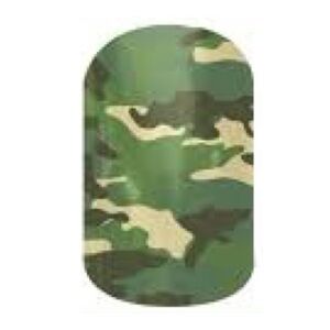 JAMBERRY Nail Wraps - Army Camo
